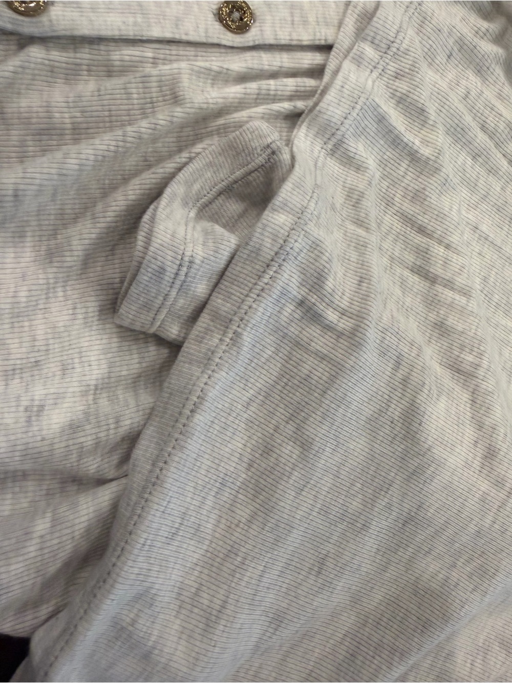 Lilly Pulitzer Light Gray Ribbed Tank & Top Set - Picture 2 of 3